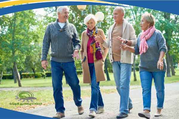 فواید پیاده روی برای سالمندان